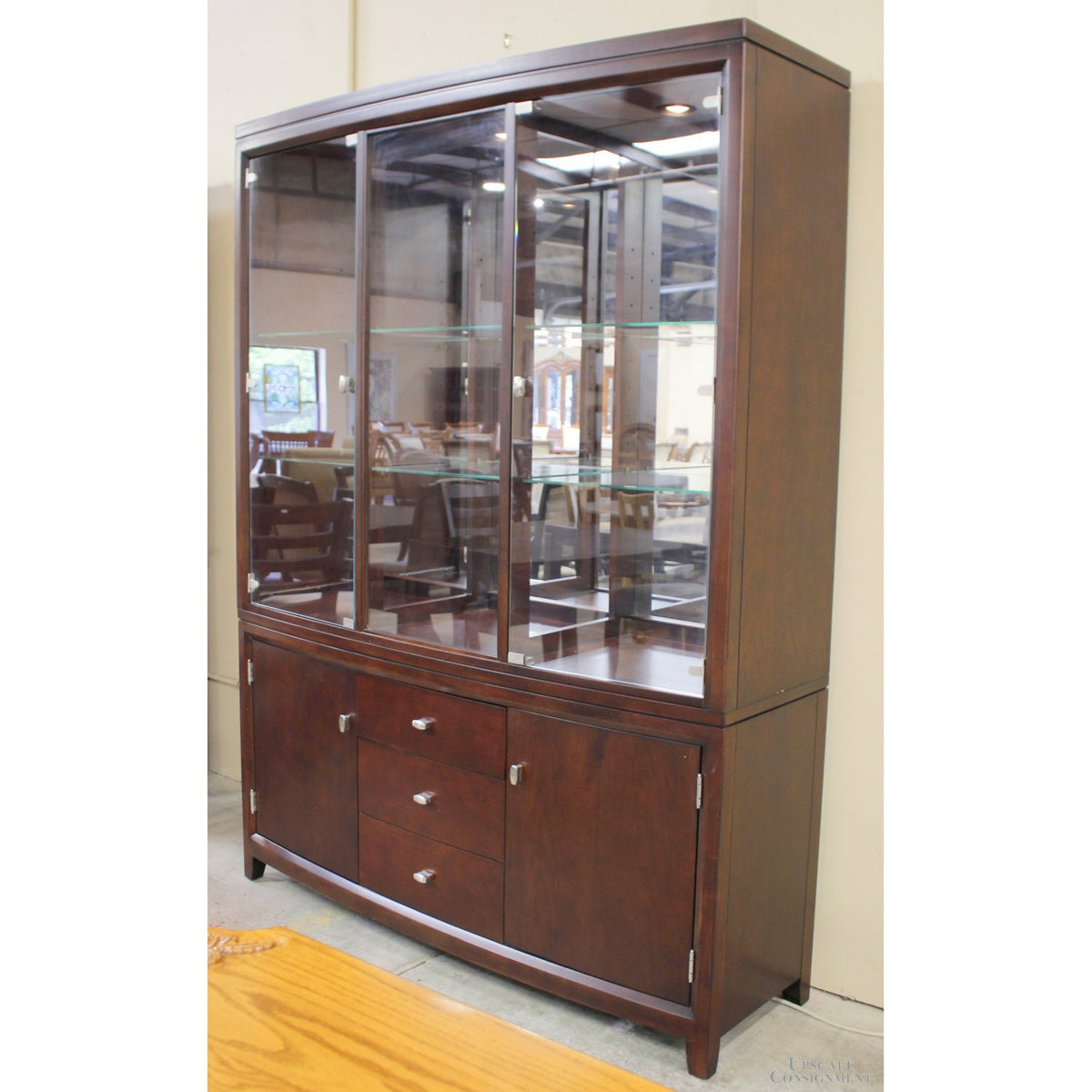 American Drew Modern China Cabinet