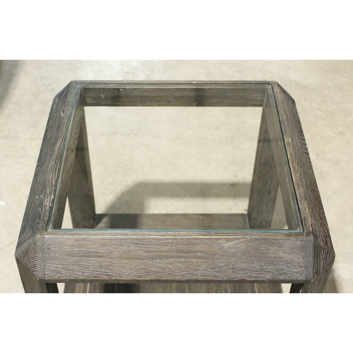 Restoration Hardware 'Grand Framed' Square Side Table