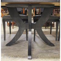 Canadel Charcoal Dining Table w/6 Chairs