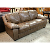Italsofa Brown Leather Sofa