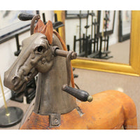 Antique French Velocipede Horse Tricycle