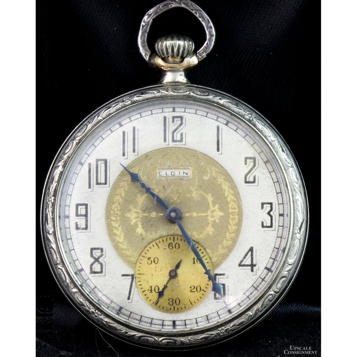 Circa 1925 7J Grade 303 Elgin Mechanical Pocket Watch