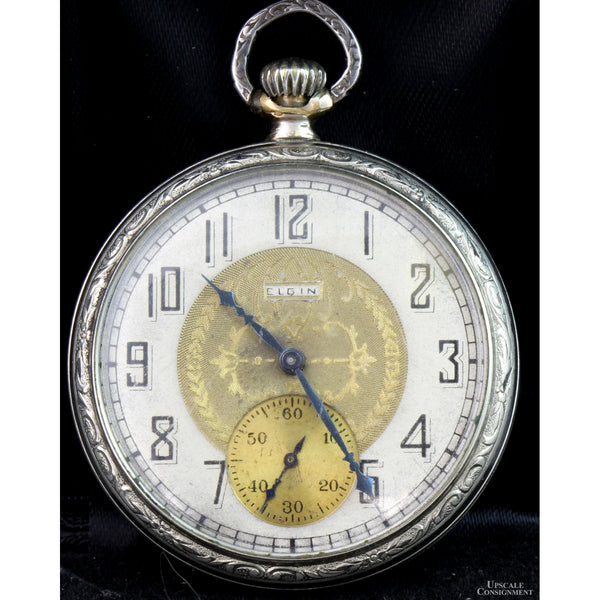 Circa 1925 7J Grade 303 Elgin Mechanical Pocket Watch