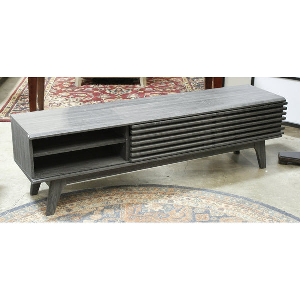 Modern Gray Media Console