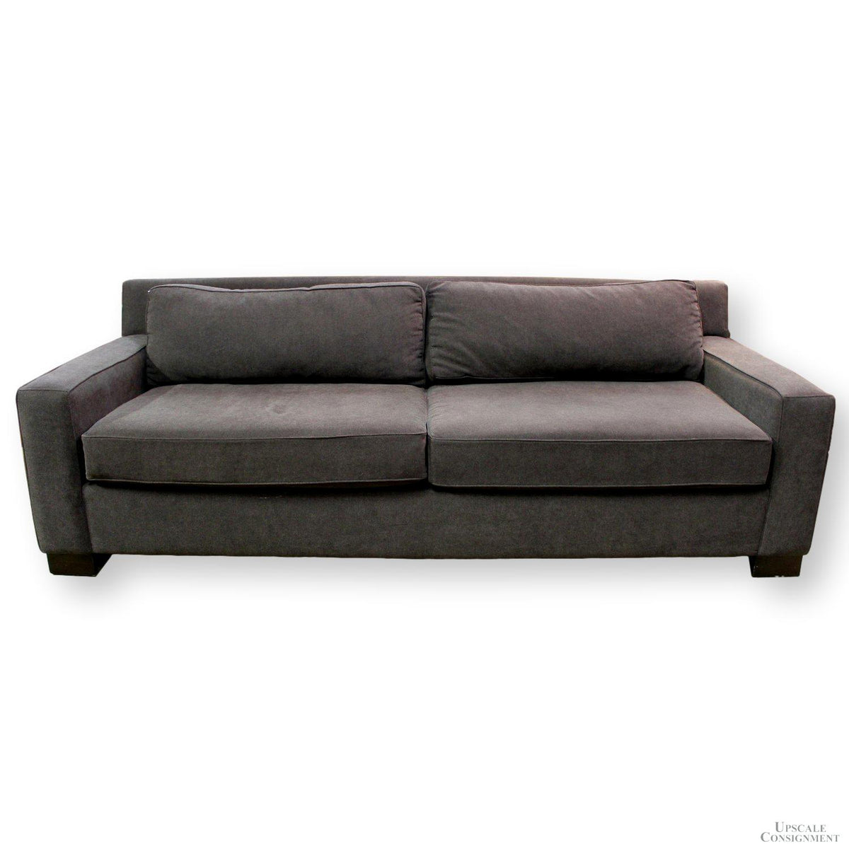 West Elm 'Goodwin' Charcoal Gray Sofa