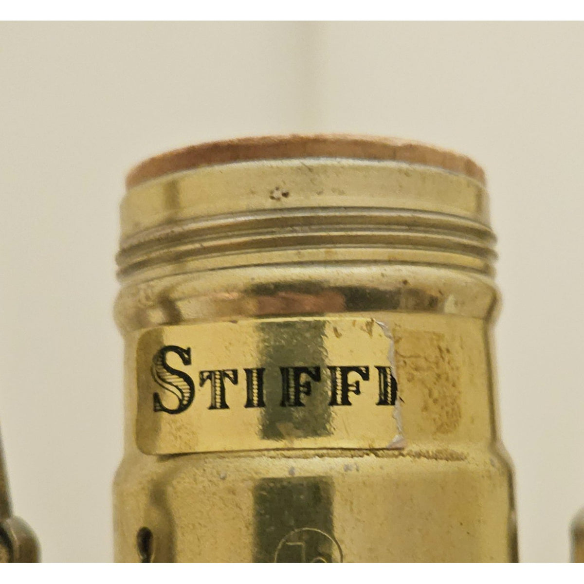 Stiffel Large Vintage Brass Lamp