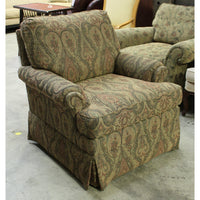 Ethan Allen Tapestry Club Chair