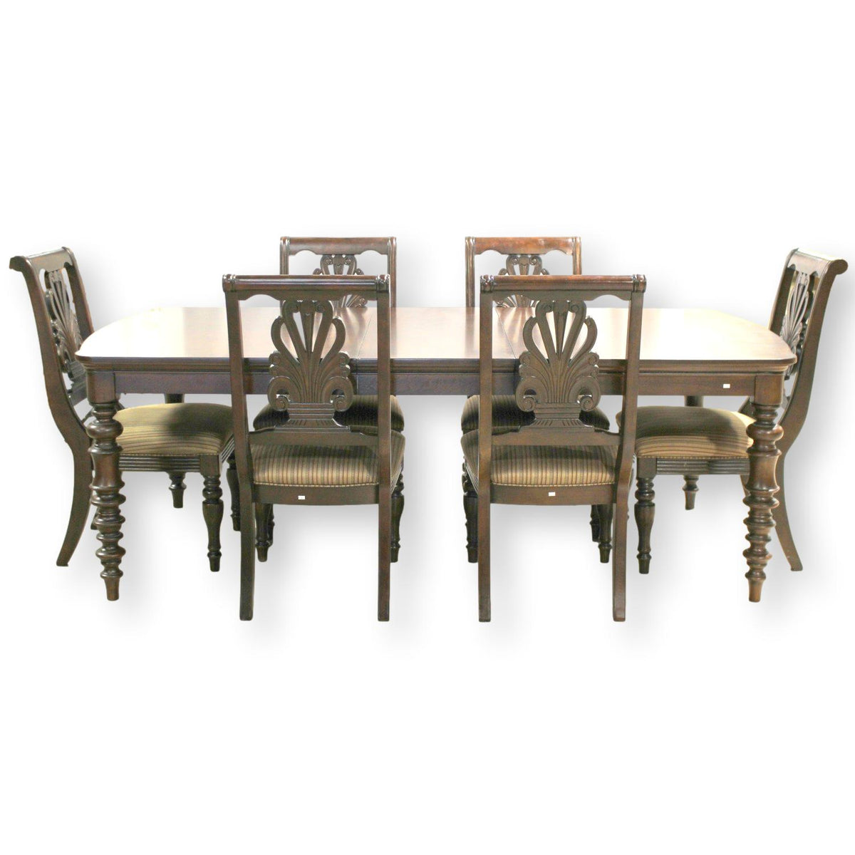 Ashley Mediterranean Dining Table w/6 Chairs