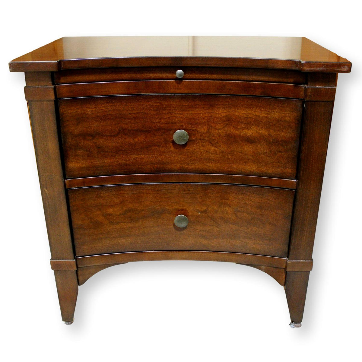Hooker Furniture 2 Drawer Nightstand w/Pullout & Light