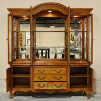 Burlwood China Cabinet