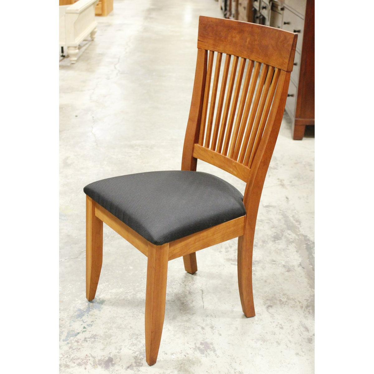 R.E.M Ind.Inc. Solid Cherry Accent Chair