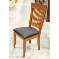 R.E.M Ind.Inc. Solid Cherry Accent Chair