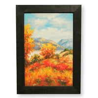 Framed Original Oil Autumn Landscape