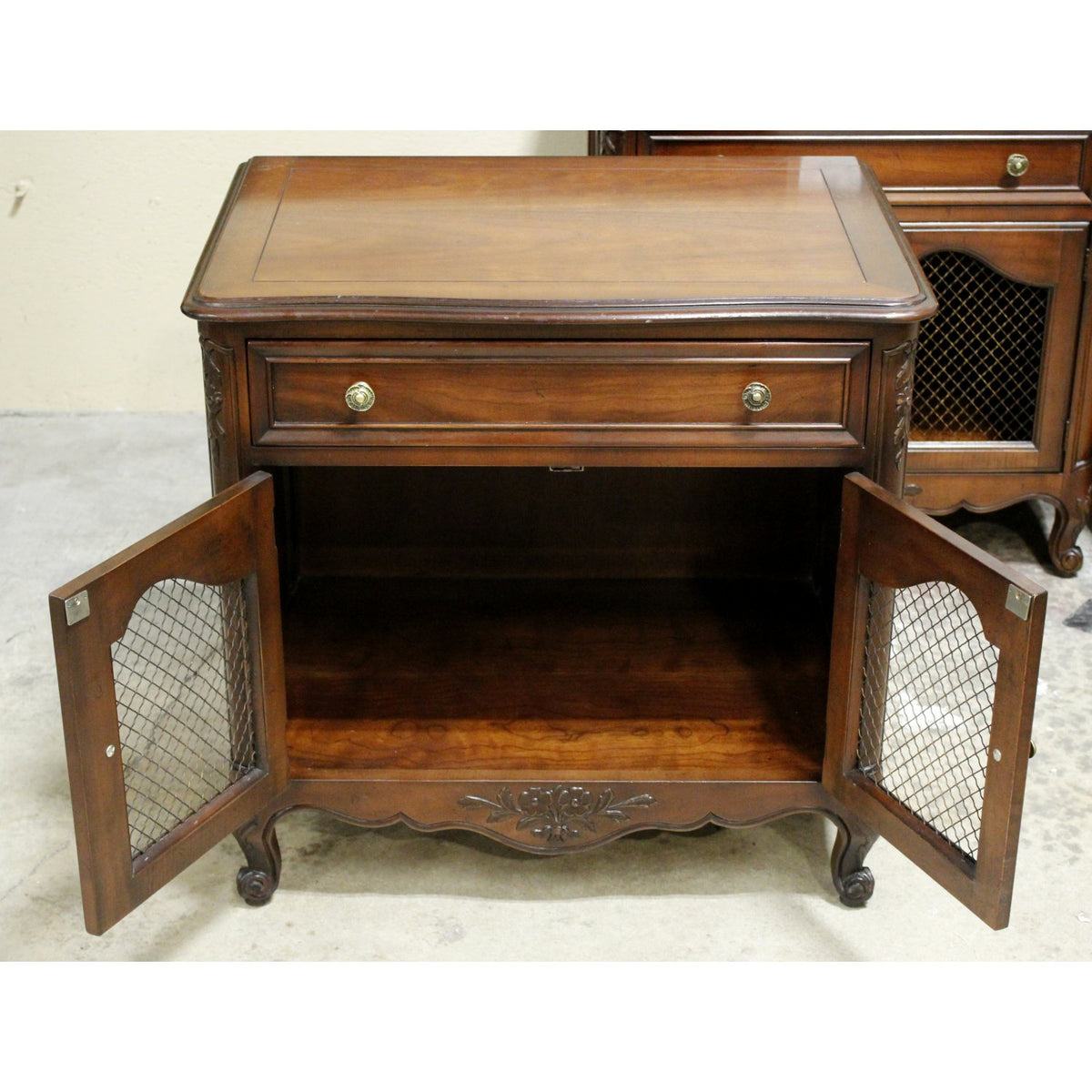 Kindel French Walnut Nightstand