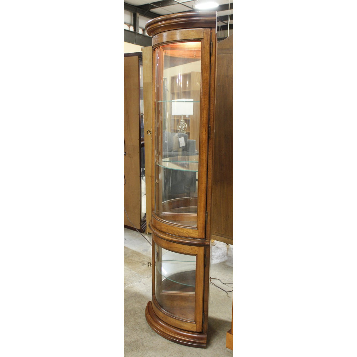 Corner Curio Cabinet