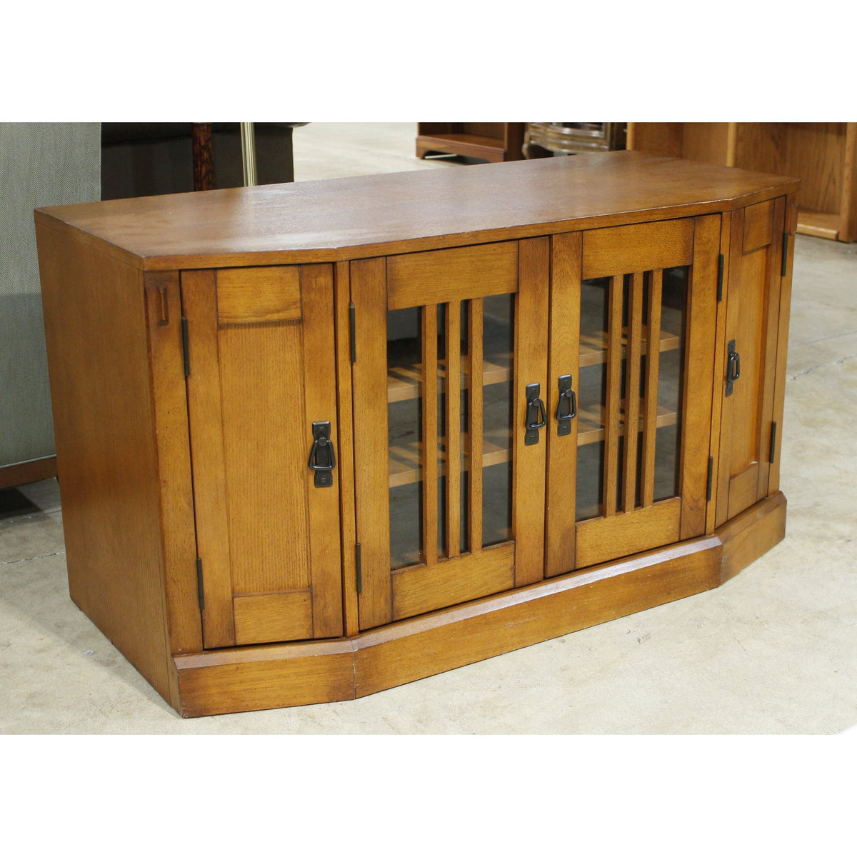 Mission Oak Media Cabinet