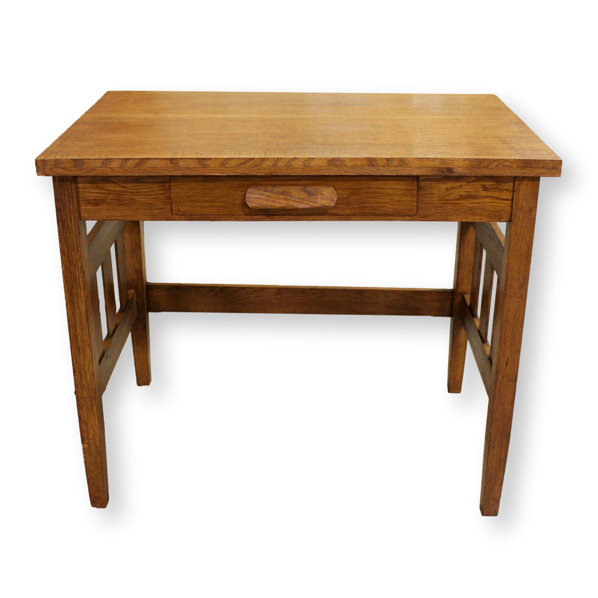 Quartersawn Oak Mission Style Writing Desk
