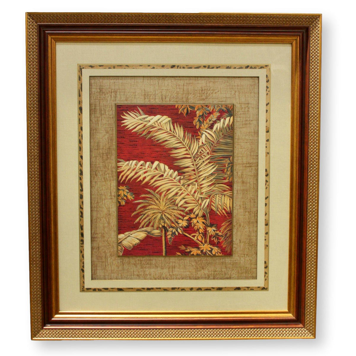Framed Botanical Print 'Tropical I'