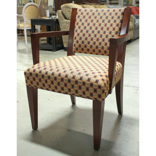 Hickory Business Furn. Mahogany Oswego Arm Chair