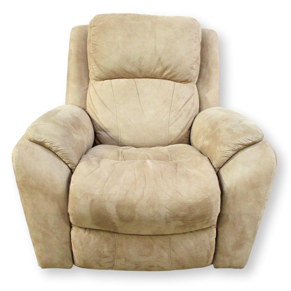La-Z-Boy Faux Suede Swivel Rocking Recliner