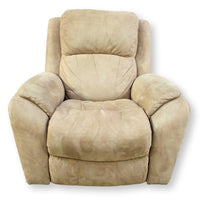 La-Z-Boy Faux Suede Swivel Rocking Recliner