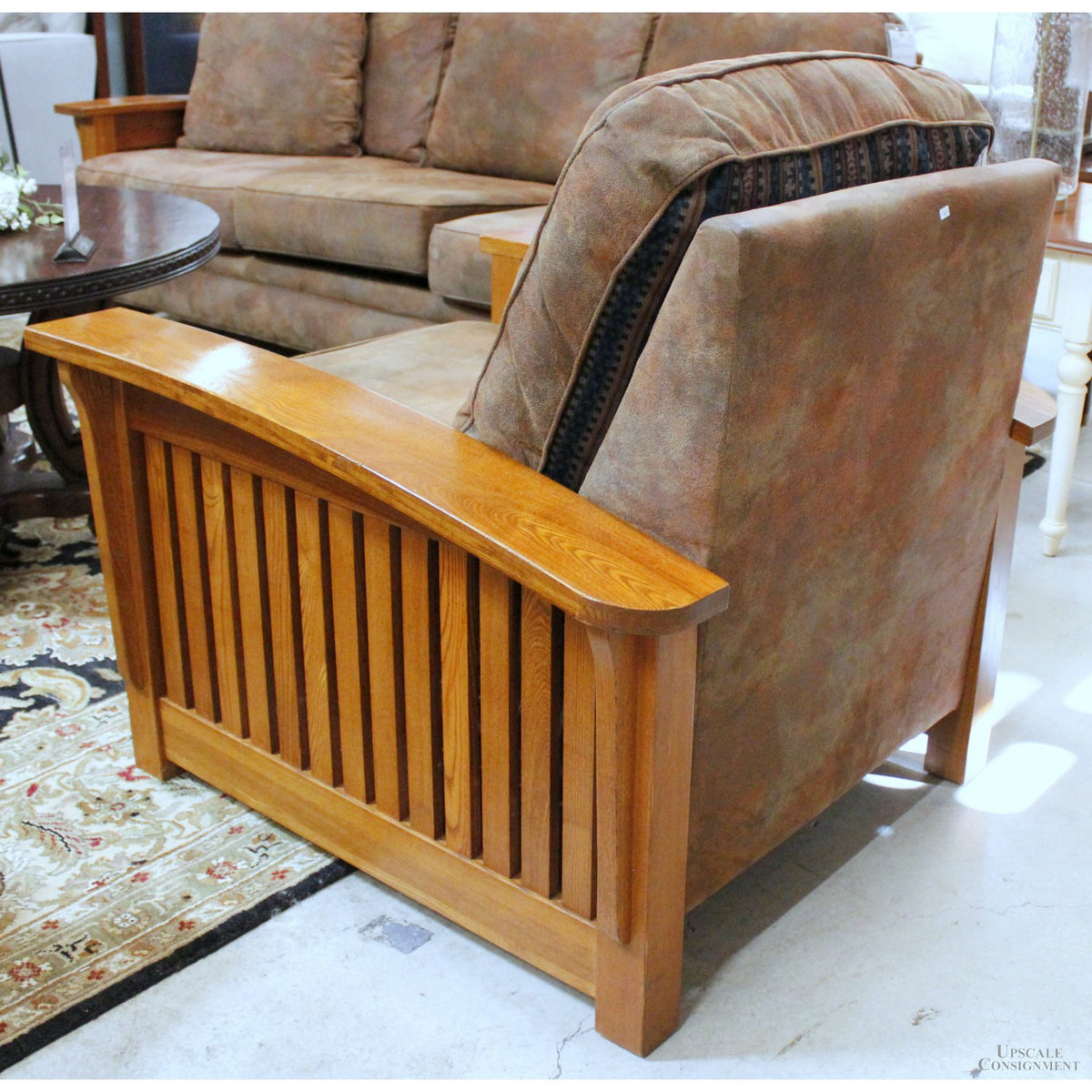 Stanton Mission Oak Club Chair