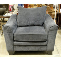 Haining Dark Blue Arm Chair