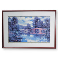 Framed Print 'El Viejo Puente' By Angel Ruiz de la Casa