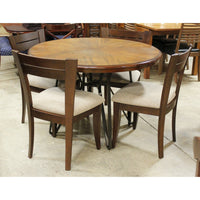 Round Starburst Table w/4 Chairs