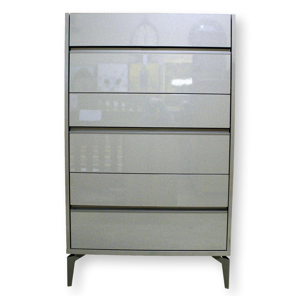 Alf Dafre Modern Gray Chest of Drawers