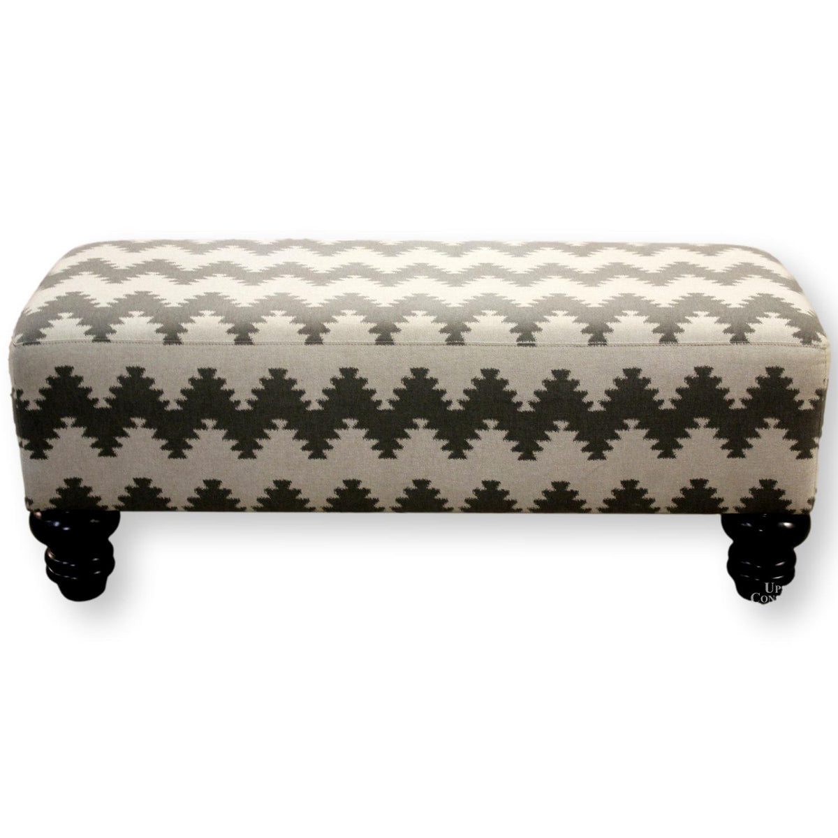 Chevron Pattern Bench