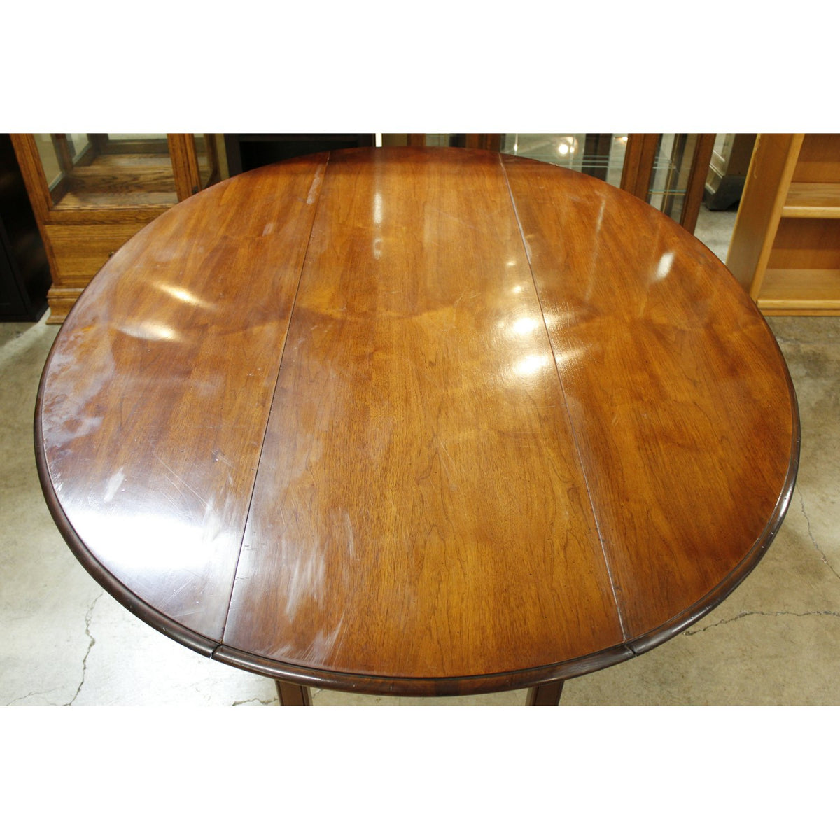 Wright Table Company Dropleaf Console Table