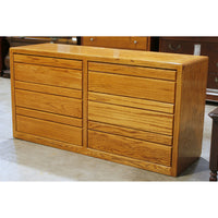 Oak Dresser w/Rounded Edges