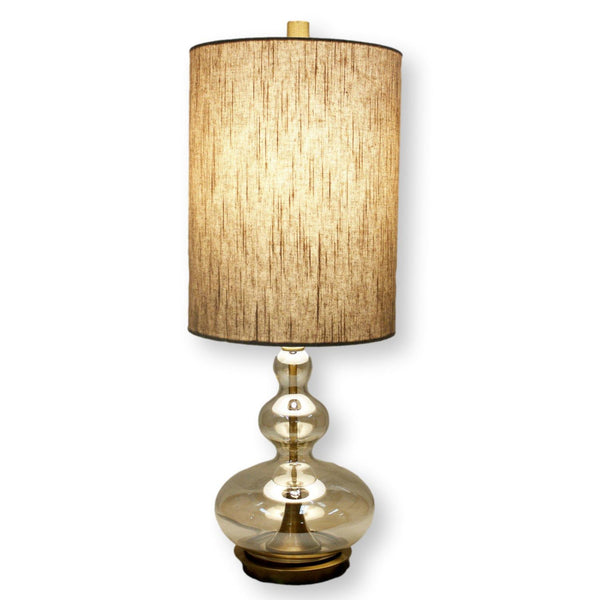 Uttermost 'Formoso' Amber Glass Table Lamp