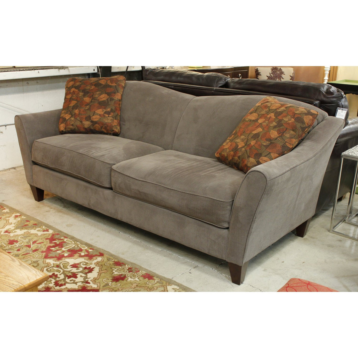 La-Z-Boy Reverse Camelback Sofa
