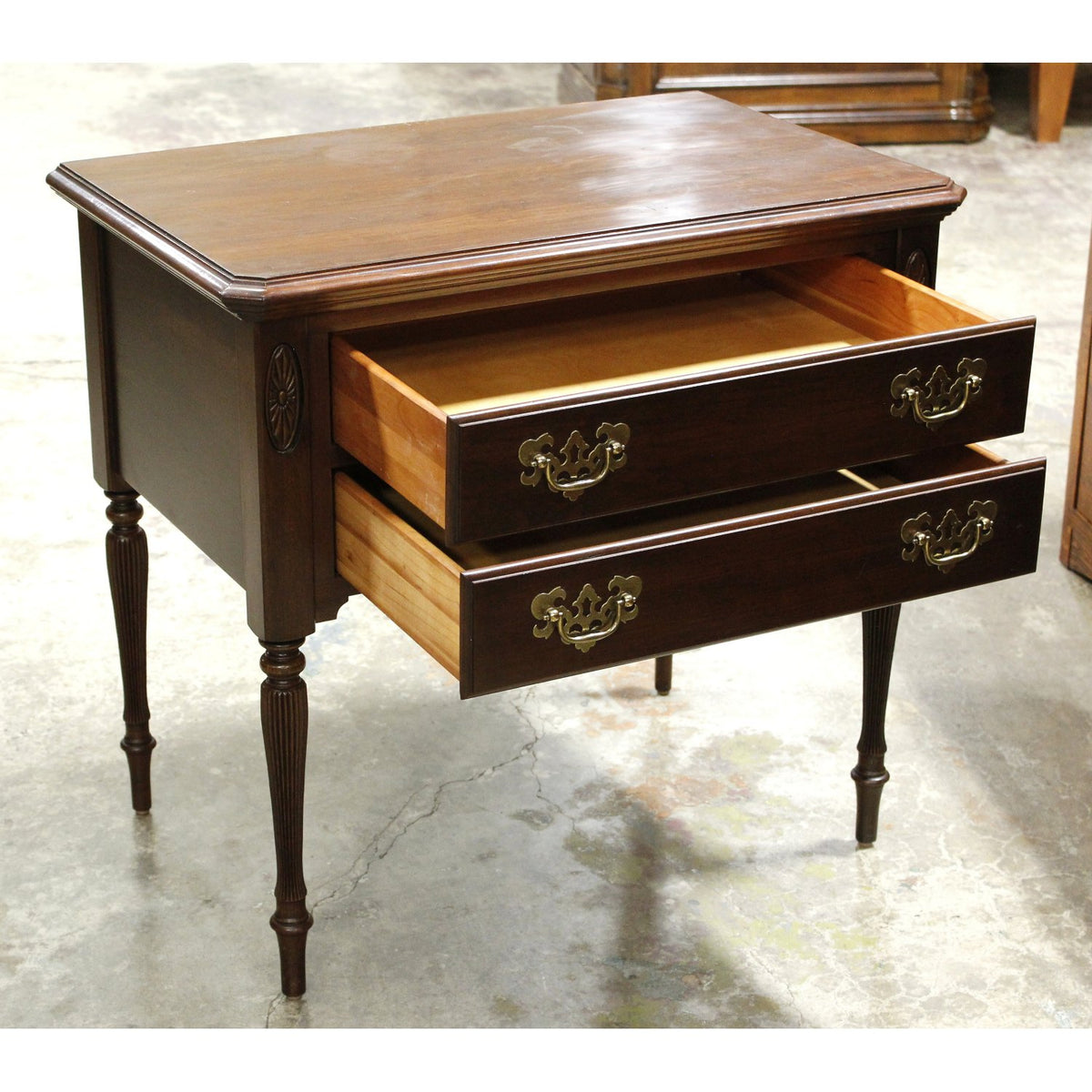 Ethan Allen 2 Drawer Nightstand