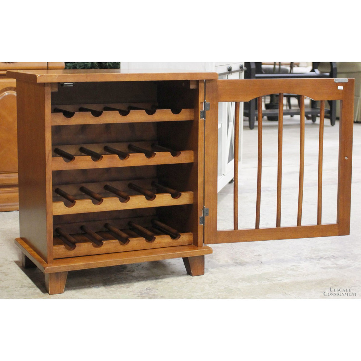 22'' Wine Rack Accent Cabinet