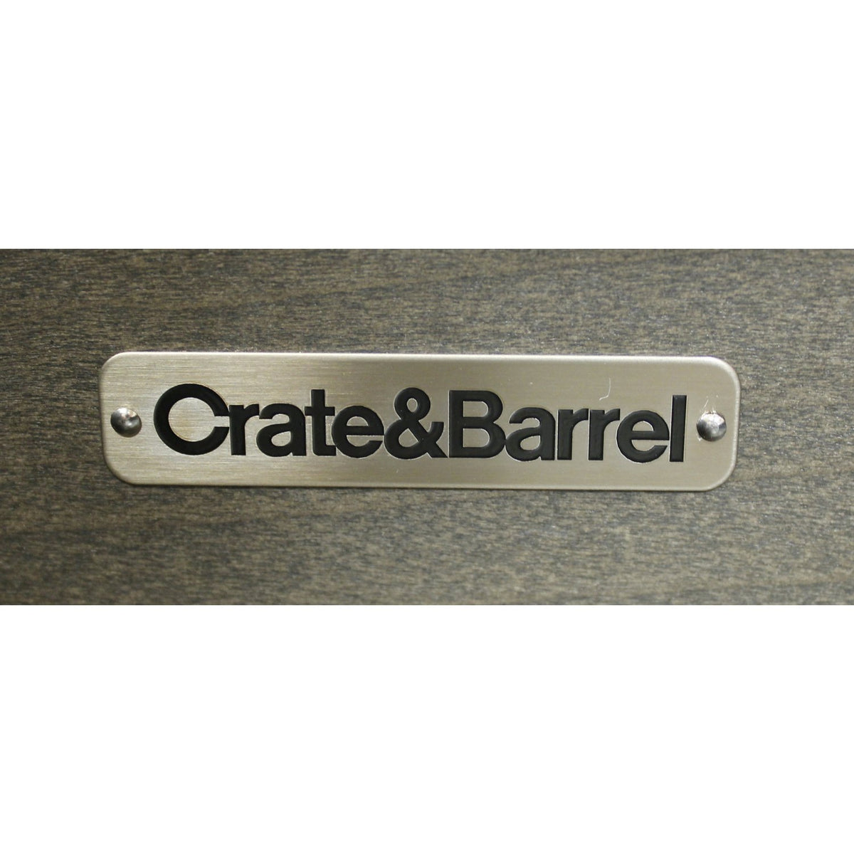 Crate & Barrel 2 Drawer Nightstand