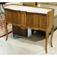 Wm. A. Berkey French Cabinet w/Marble Top