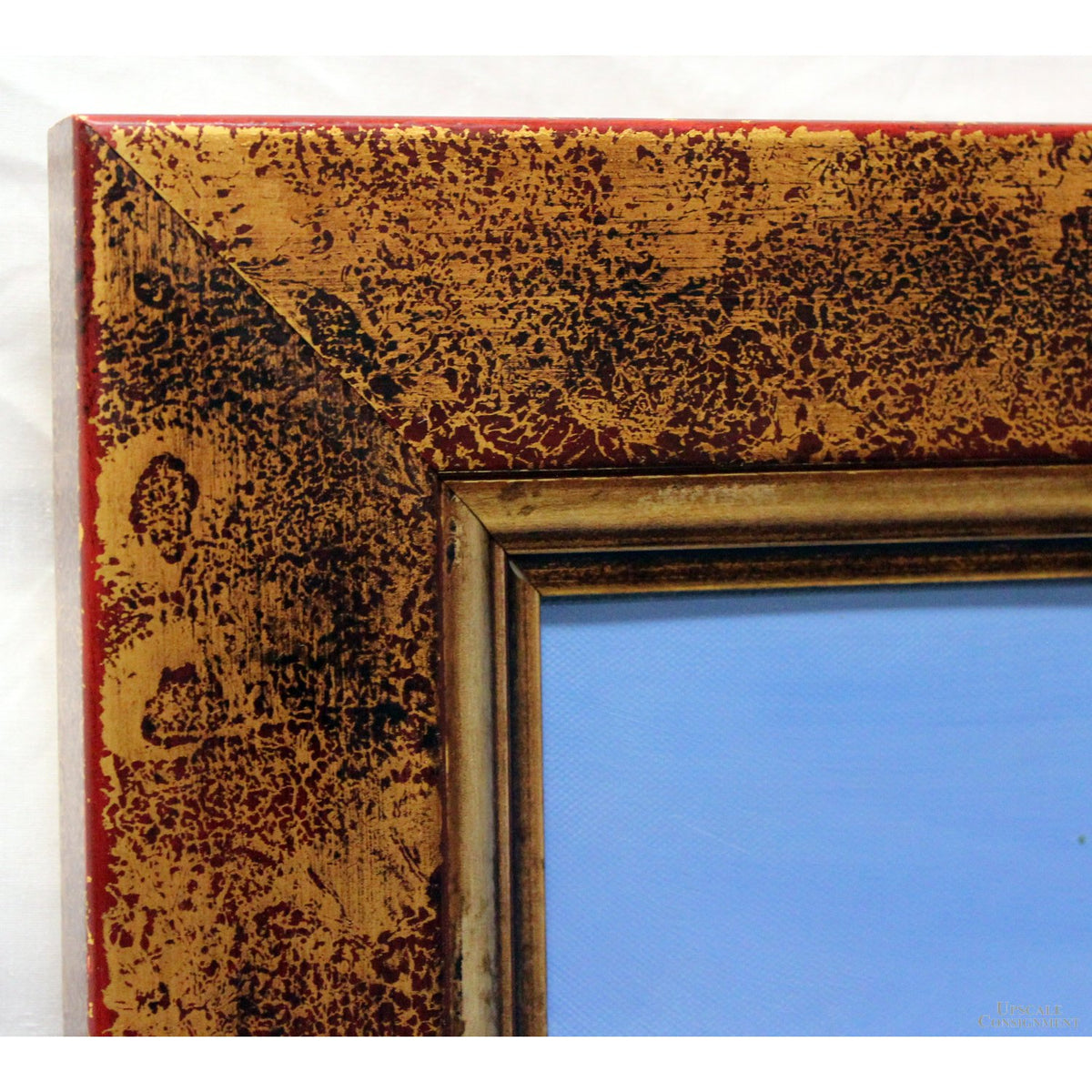 Framed Original Oil Painting - Giraffe