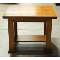 Mission Style Oak End Table