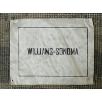 Williams Sonoma 8' 10'' X 12' 4''  Gray Print Wool Area Rug