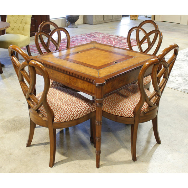 Ethan Allen Game Table w/4 Chairs