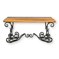 Pier 1 Imports Ornate Iron Console Table