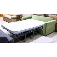 Green Velour Sleeper Sofa