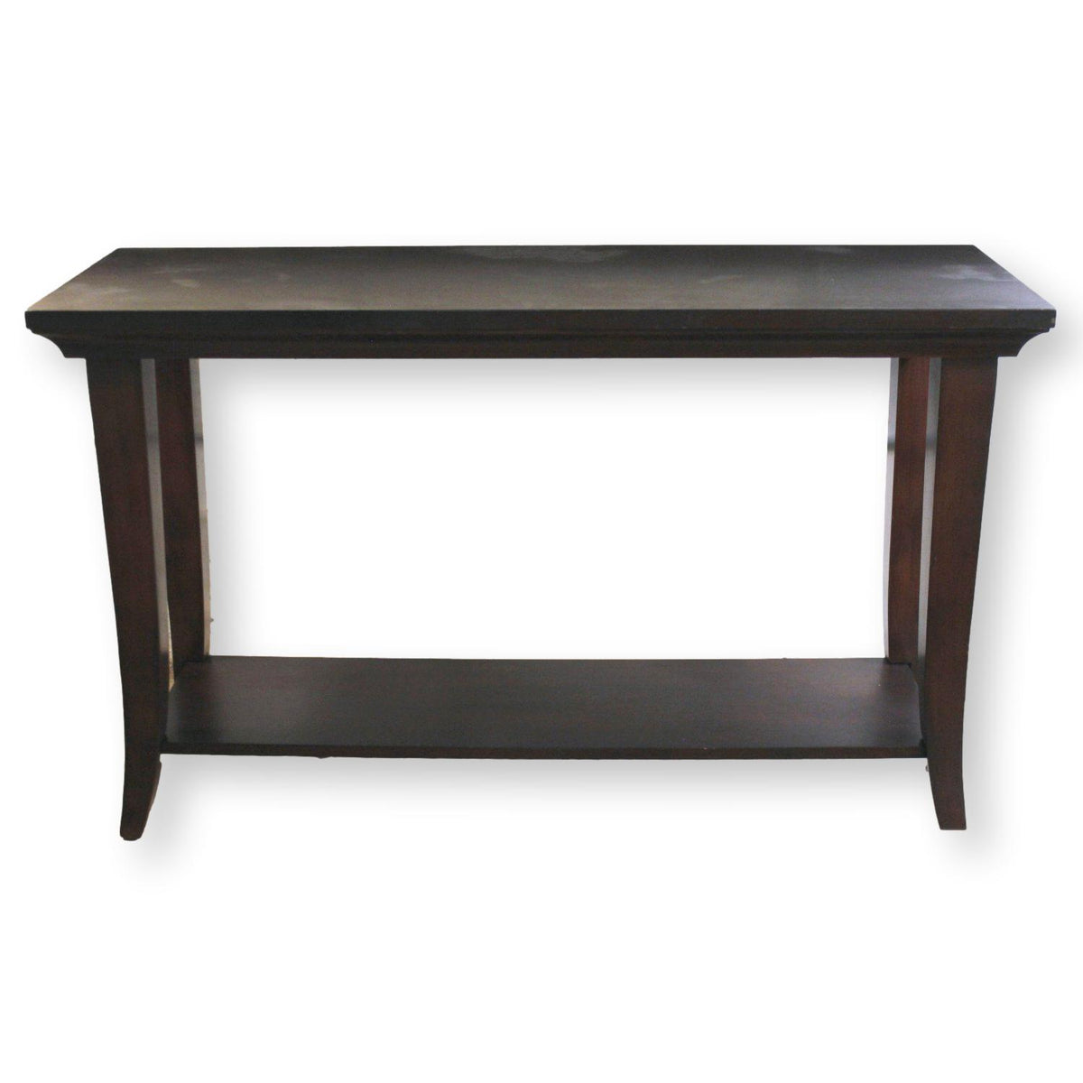 Dark Finish Wood Sofa Table