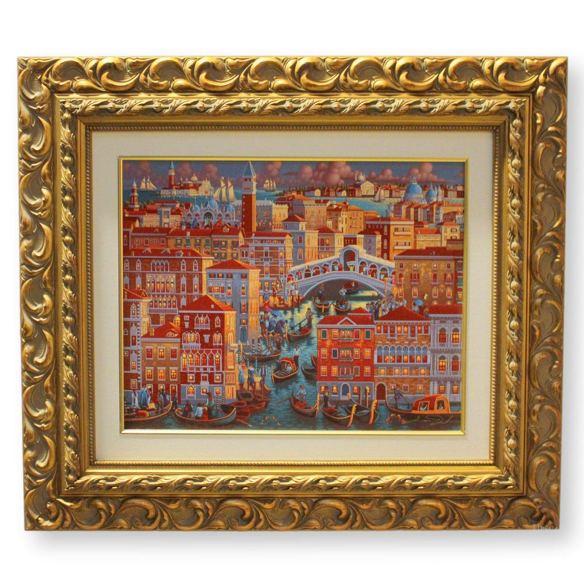 Framed Signed Limited Edition Print 'Venice' by Eric Dowdle