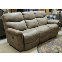 La-Z-Boy Mottled Brown Dual Reclining Sofa