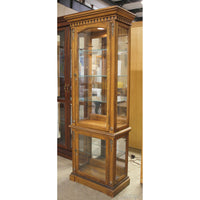 Oak Curio Cabinet