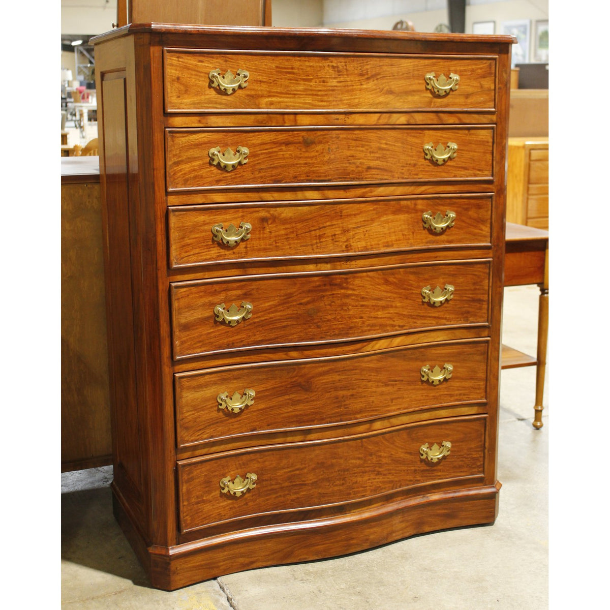 Brazilian Rosewood 6 Drawer Chest
